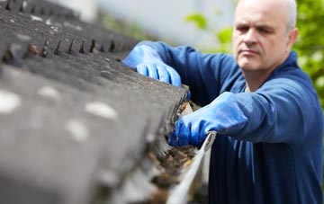 cleaning and inspecting Friday Street roofs